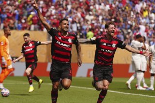 Les Brésiliens de Flamengo ont renversé les Blues à Philadelphie. KEYSTONE/AP/Derik Hamilton